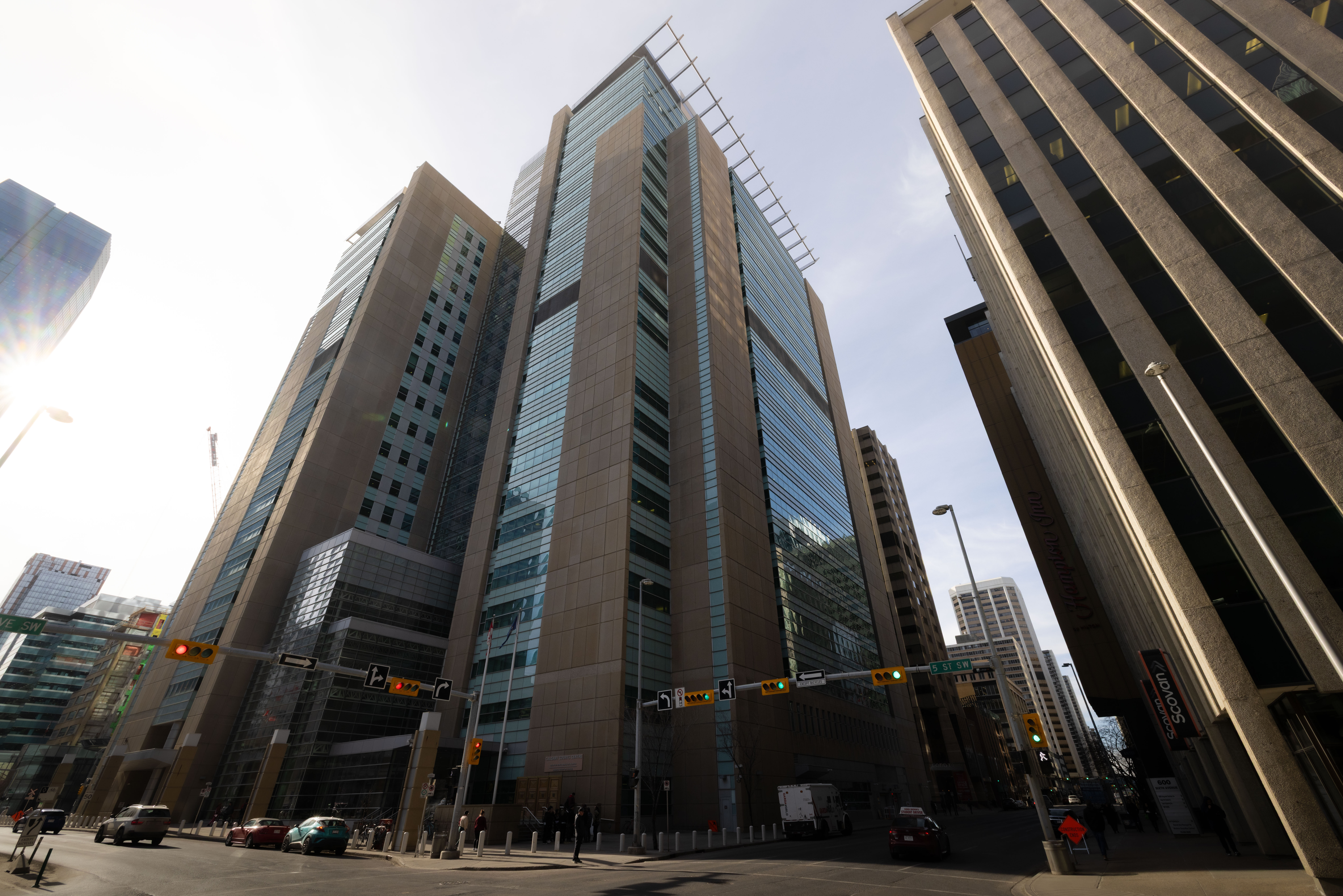 Calgary Courts Centre Exterior
