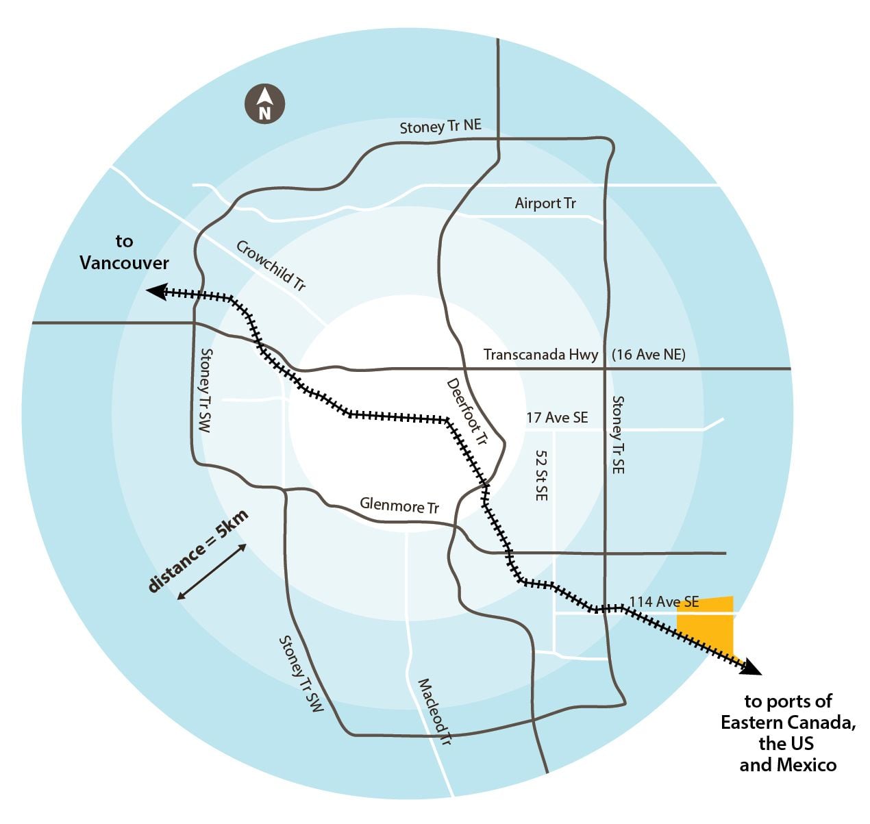 Prairie Economic Gateway project in Rocky View County